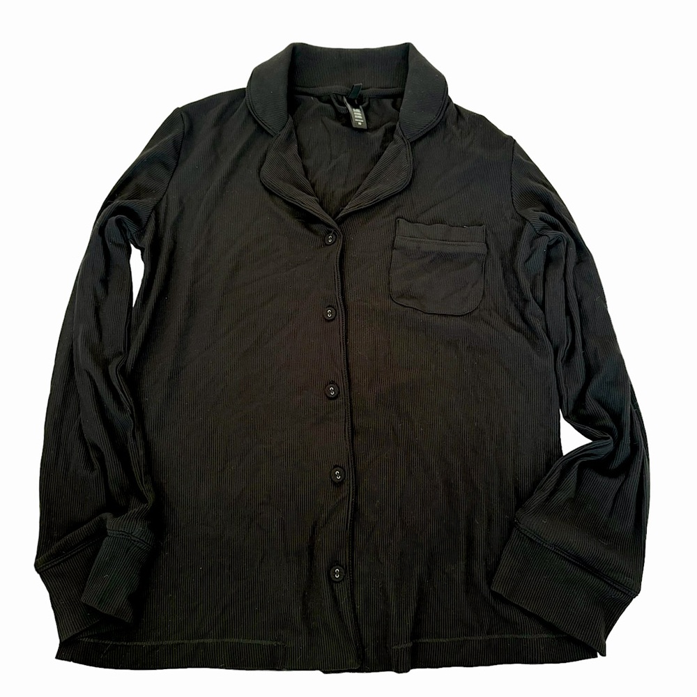 SKIMS Ribbed Pajama Top